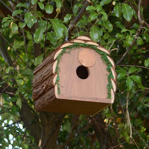 2-in-1 Bird Nesting Box & Squirrel Feeder