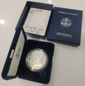 2003 W American Silver Eagle 1 Oz Proof Coin W Box & COA0