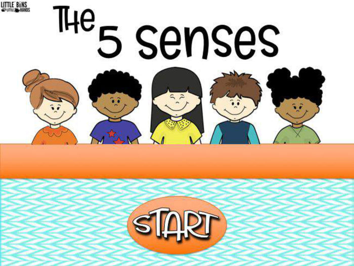 5 Senses Digital Activities Pack