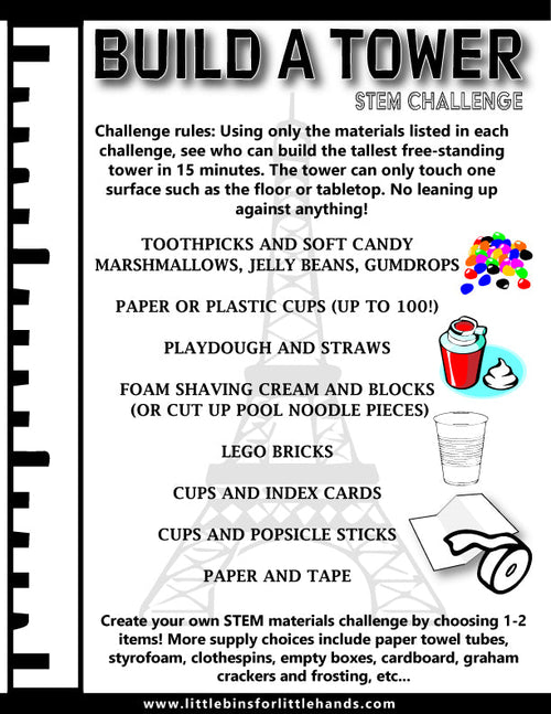 Activities for Kids Printable Guides