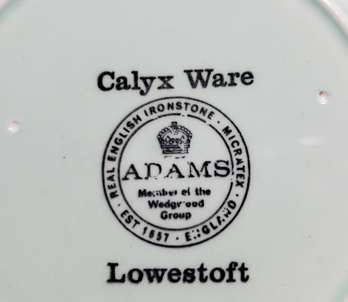 Adams Lowestoft Dinner Plate 10 3/8"2