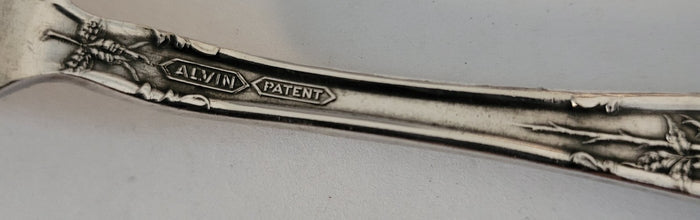 Alvin Brides Bouquet Bouquet Master Butter Knife Silverplate Silverware Flatware2