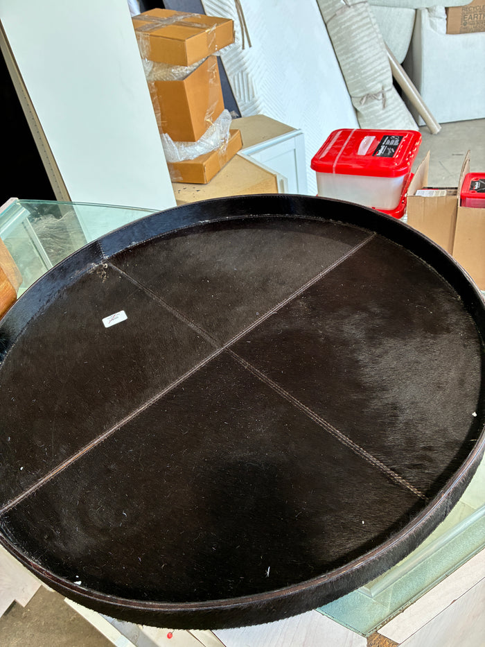 Arhaus Montgomery Hide Decorative Tray