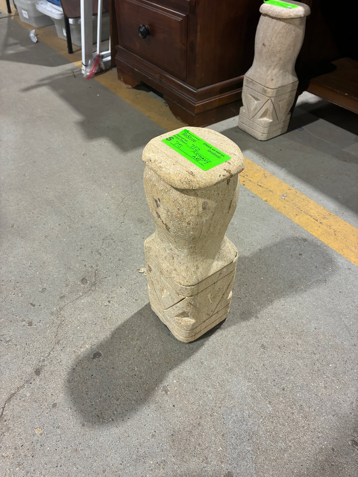 Arhaus Sculptural Stone Art Piece