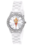 Arizona State University Womens Frost Watch - Crystal Bezel - Silicone Strap - XWL1078