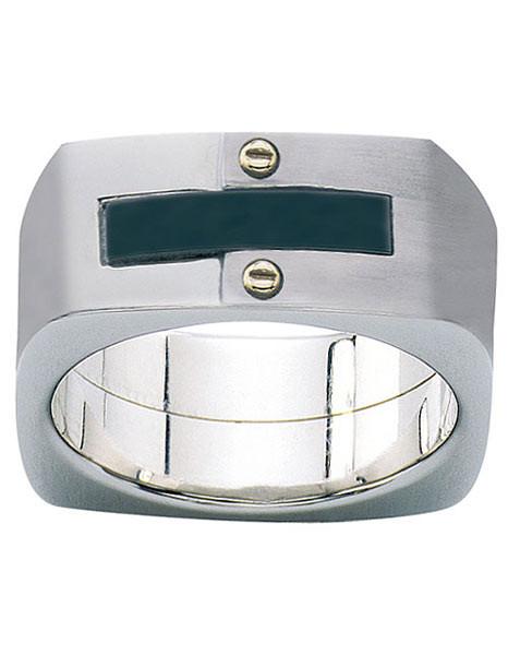Athens Collection - Stainless Steel, Titanium, and 18k Gold - Money Clip - NRG-012800