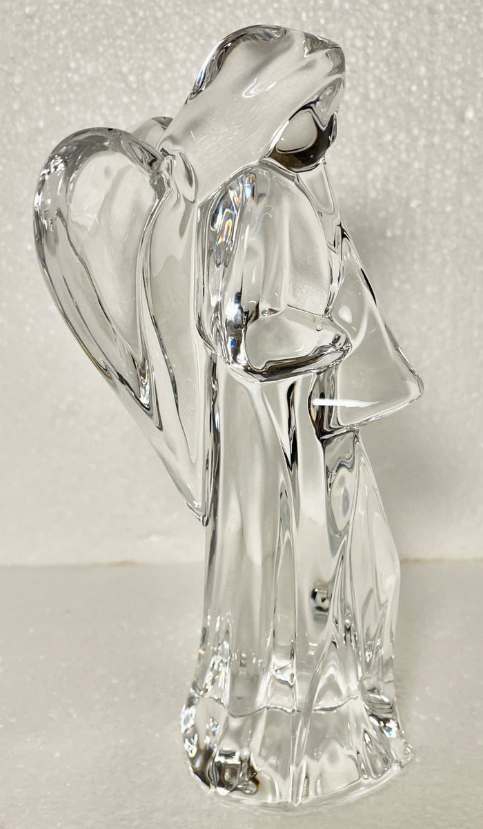 Baccarat Baccarat Nativity Figurine Angel with Trumpet 6 1/4"1