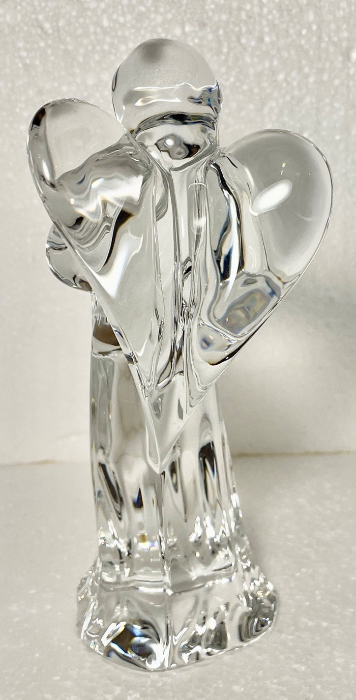 Baccarat Baccarat Nativity Figurine Angel with Trumpet 6 1/4"2