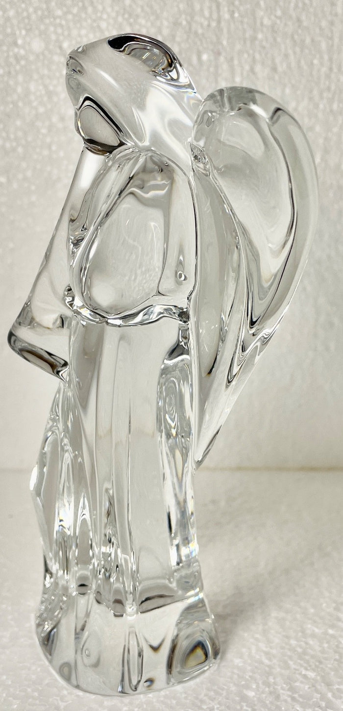 Baccarat Baccarat Nativity Figurine Angel with Trumpet 6 1/4"3
