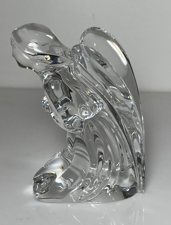 Baccarat Nativity Figurines Angel Kneeling 4 1/2"0