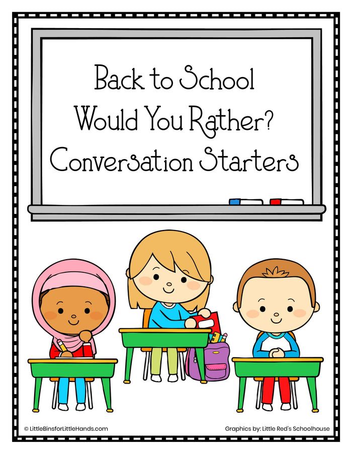 Back To School Activity Pack
