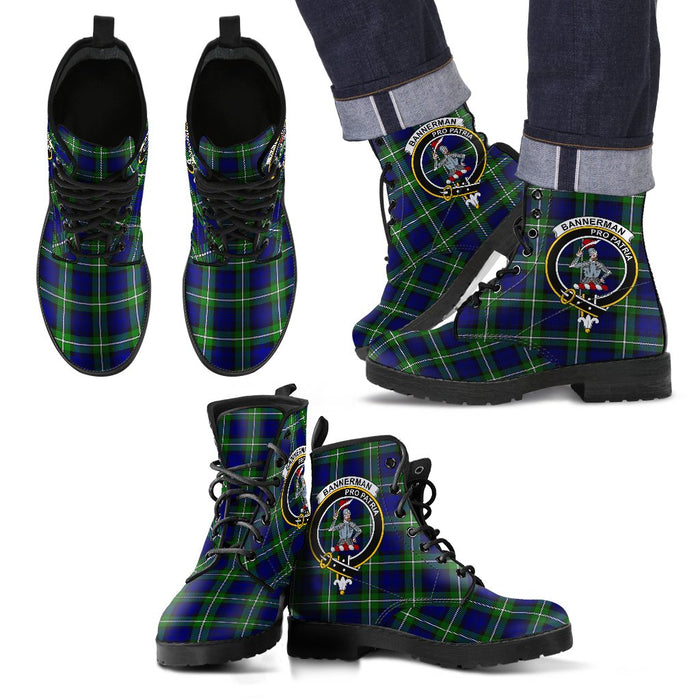 Bannerman Leather Boots Footwear Shoes