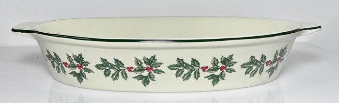 Baum Brothers Holly Oval Baker 16"0