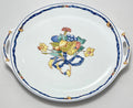 Bernardaud Borghese Limoges Handled Cake Plate 11 3/4"0