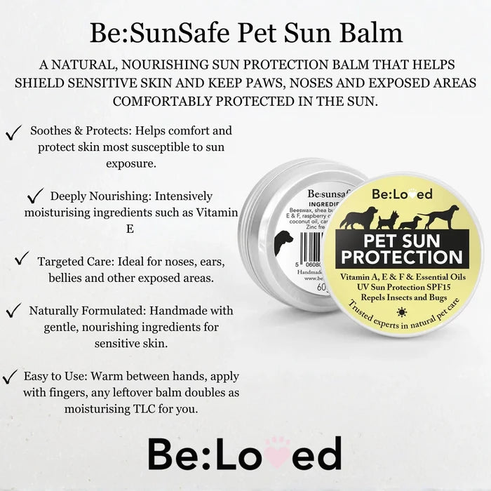 Be:SunSafe: Natural Zinc Free Sun Protect for Dogs