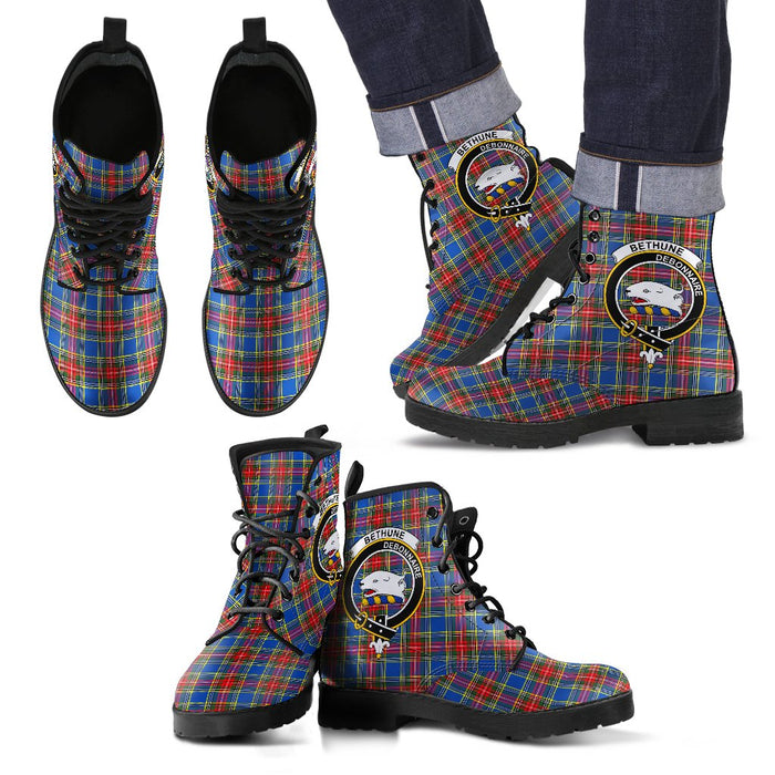 Bethune Leather Boots Footwear Shoes