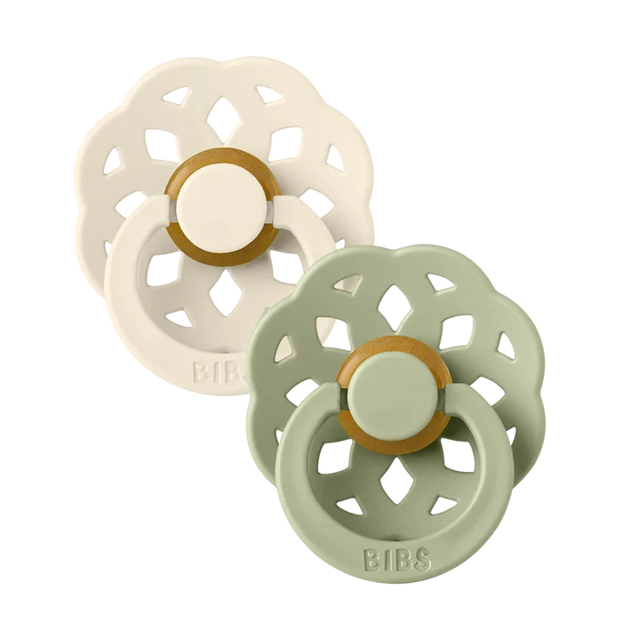 Bibs Boheme 2pk Pacifier Round