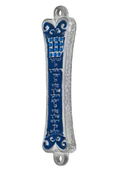 Birchat Cohanim Mezuzah-Blue