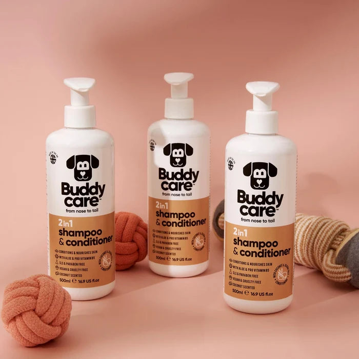 Buddycare 2-in-1 Shampoo & Conditioner - 500ml