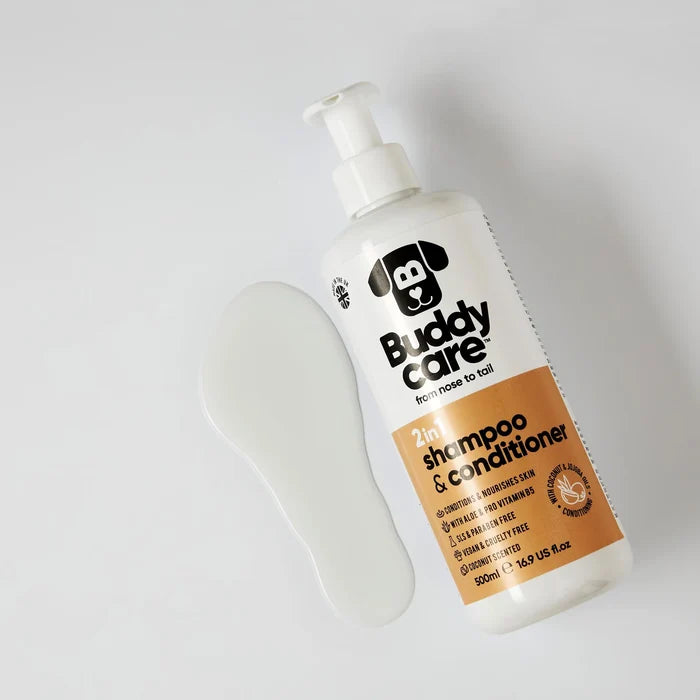 Buddycare 2-in-1 Shampoo & Conditioner - 500ml