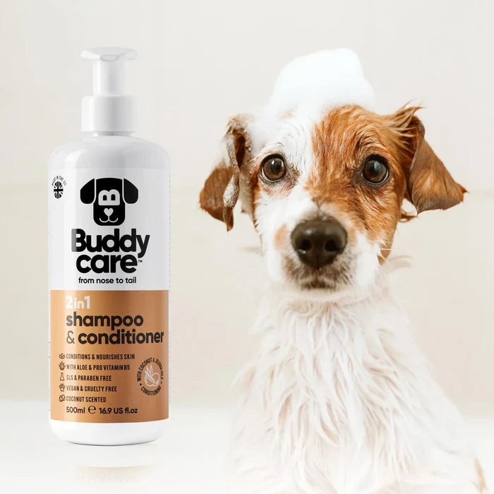 Buddycare 2-in-1 Shampoo & Conditioner - 500ml