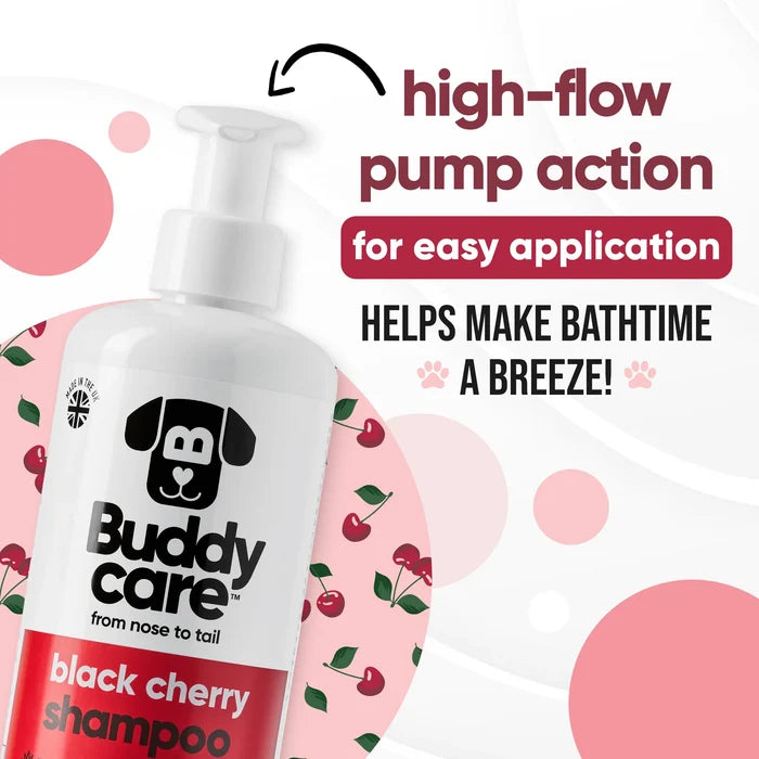 Buddycare Black Cherry Dog Shampoo - 500ml