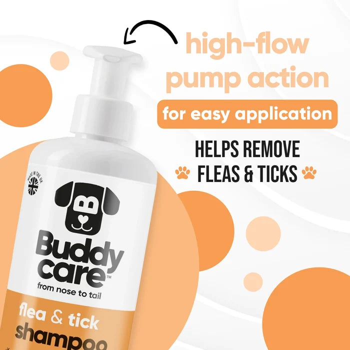Buddycare Flea & Tick Shampoo - 500ml