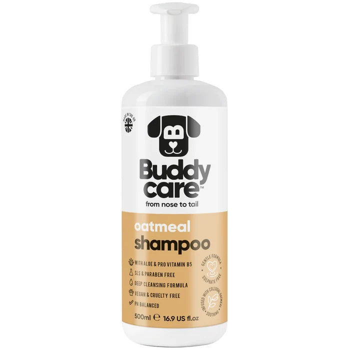 Buddycare Oatmeal Dog Shampoo - 500ml