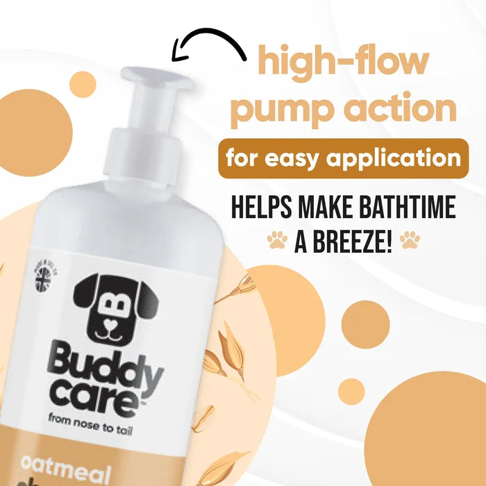 Buddycare Oatmeal Dog Shampoo - 500ml