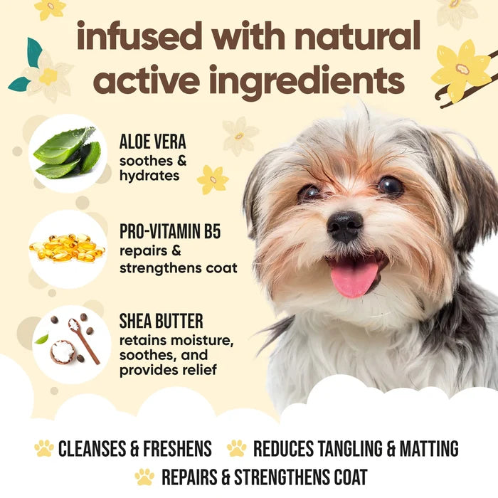 Buddycare Vanilla & Shea Butter Dog Shampoo - 500ml