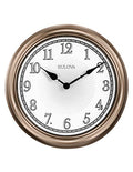 Bulova Light Time Day and Night, Indoor / Outdoor Wall Clock - Champagne Case - C4826
