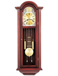 Bulova Tatianna - Chiming Pendulum Wall Clock - Solid Wood Case - C3381