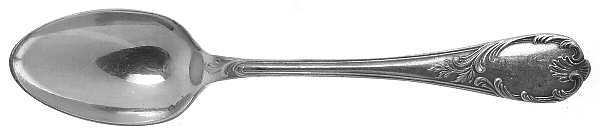 Christofle Marly Glossy Teaspoon Five O Clock 5 5/8"  Silverplate1