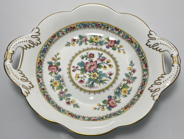 Coalport Ming Rose Bon Bon 8 3/4"0