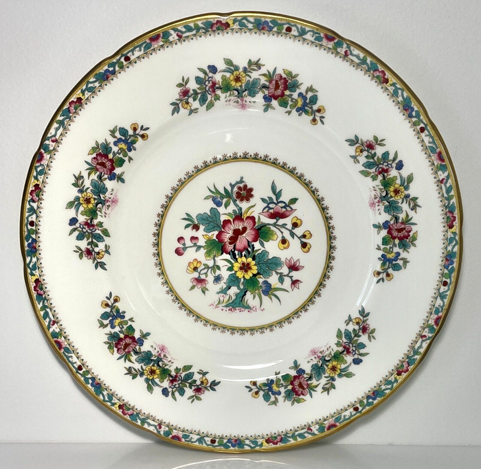 Coalport Ming Rose Dinner Plate 10 7/8"0