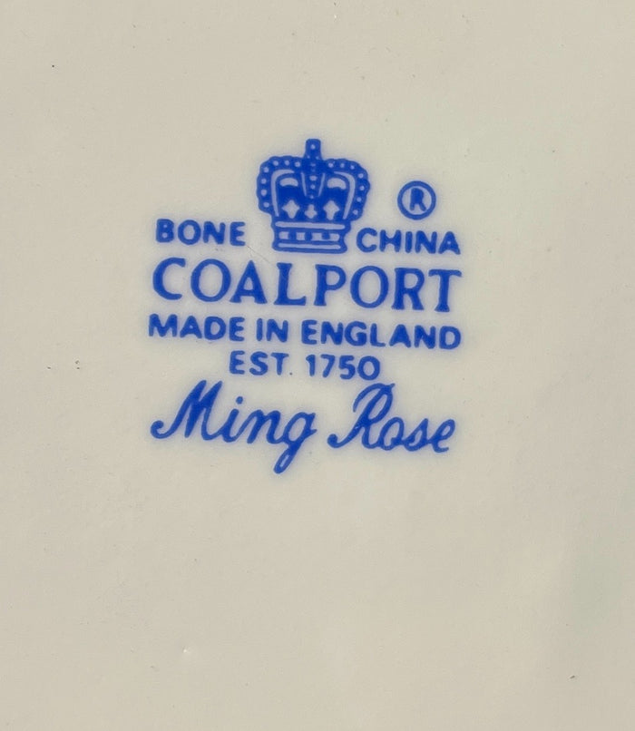 Coalport Ming Rose Hexagonal Tray 3 3/4"3