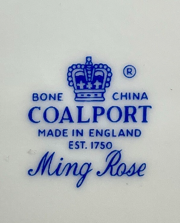 Coalport Ming Rose Oval Platter 14"1