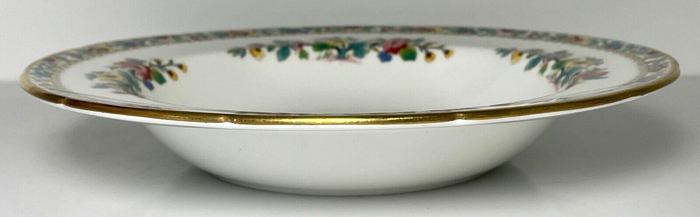 Coalport Ming Rose Rim Soup Bowl 8"1