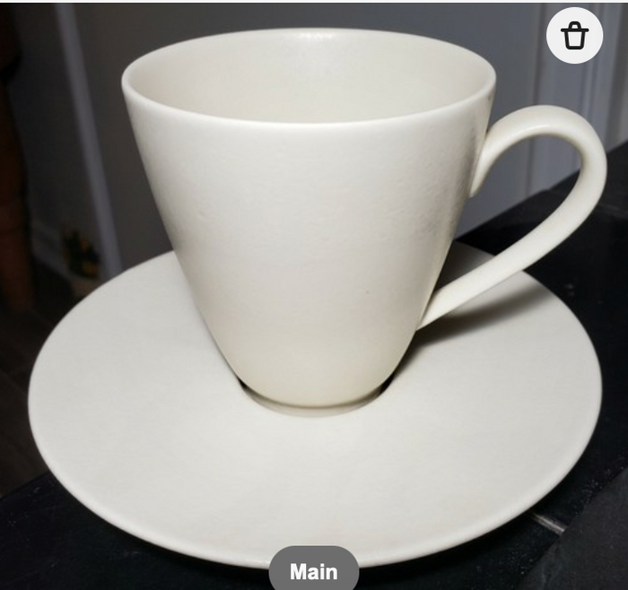 Crate Barrel Domo Pearl Design Stockholm House Cup Saucer Soup Bowl Your Choice1