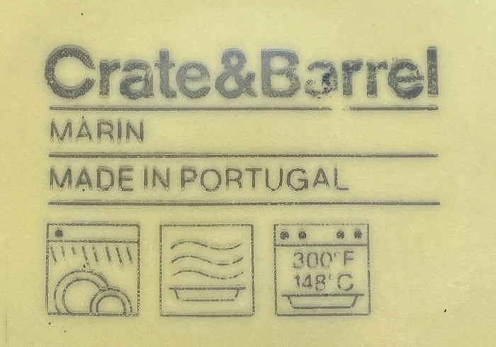 Crate & Barrel Marin Yellow Mug 4 1/2"1