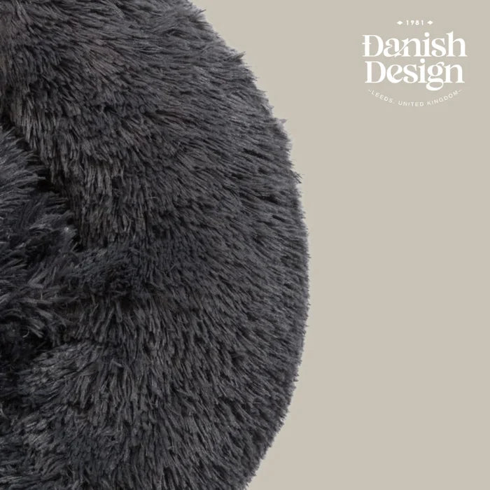 Danish Design Essentials Fluffy Donut - Charcoal