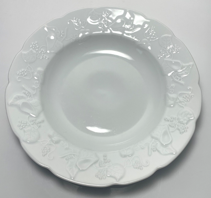Dansk Ivy Rimmed Soup Bowl 8 3/4"0