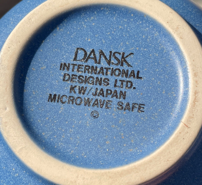 Dansk Mesa Sky Blue Creamer 12 Ounce Japan3