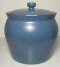 Dansk Mesa Sky Blue Large Canister and Lid 7 1/2"0