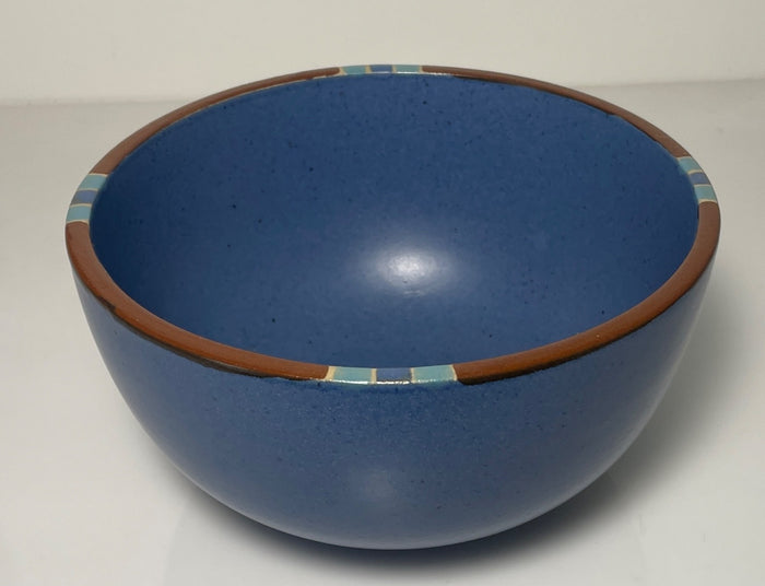 Dansk Mesa Sky Blue Mixing Bowl 8 1/4" Portugal1