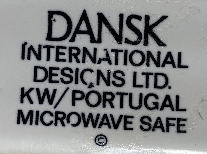 Dansk Mesa White Portugal 1/4 LB Covered Butter Dish2
