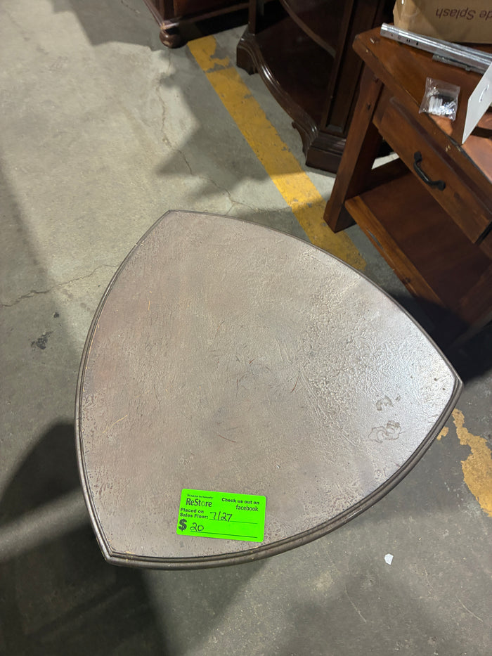Decorative Metal Accent End Table