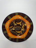 Demdaco Chocolate Berries Salad Plate 8 3/8"0
