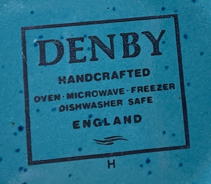 Denby Harlequin Augratin Red Green 8 3/4"3
