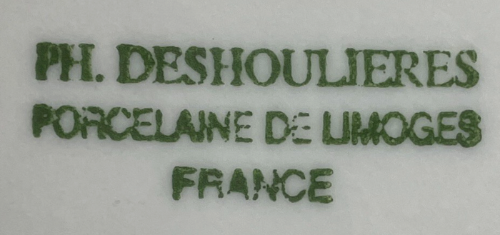 Deshoulieres Philippe California Blanc De Blanc Canape Plate 5 7/8"1